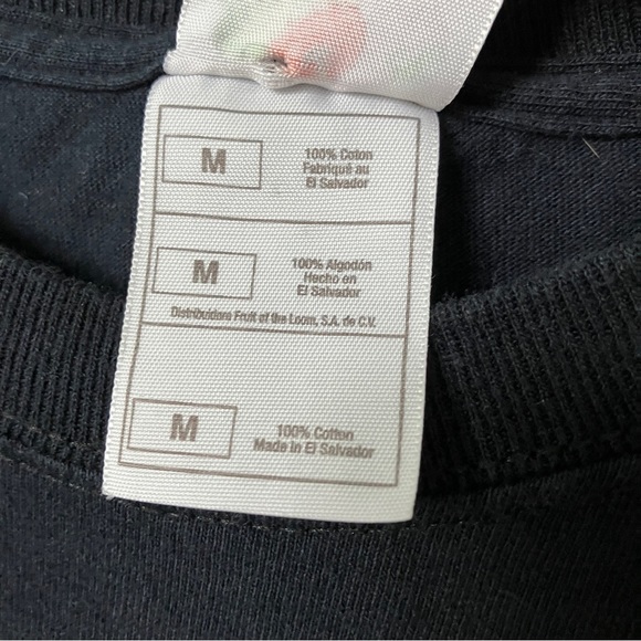 Vintage Cats Black Graphic Crewneck  T-shirt - Picture 4 of 6